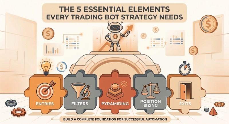 A trade bot workflow diagram