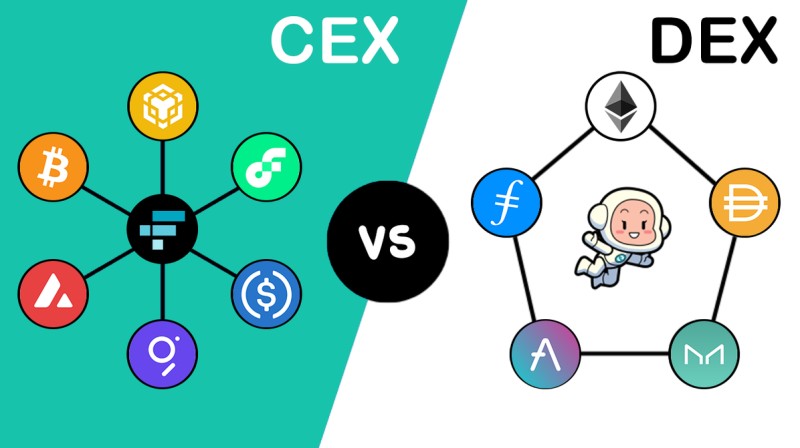 CEX vs DEX comparison
